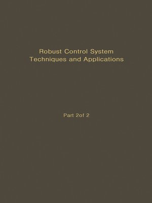 cover image of Control and Dynamic Systems V51